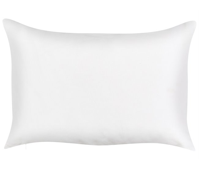 Conforama Conjunto De 2 Cojines De Jardín Motivo Hojas 40 X 60 Cm Azul VEGLINO