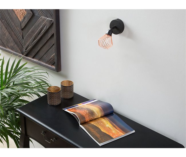 Conforama Conjunto De 2 Lámparas De Pared Cobrizo VOLGA