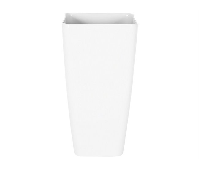 Conforama Conjunto De 2 Macetas Blancas 30 X 30 X 57 Cm MODI