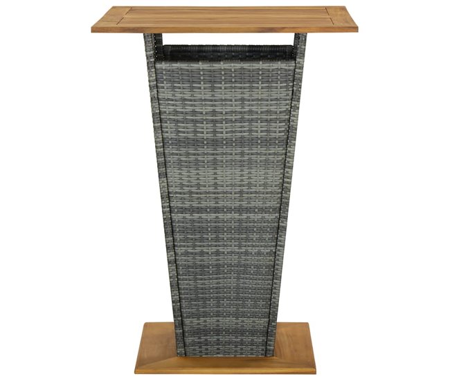 Conforama Conjunto De Bar Para Jardín 3 Piezas Gris