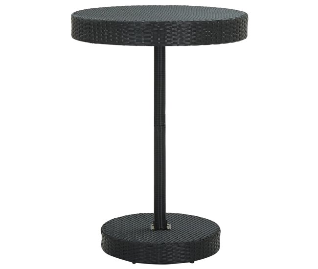 Conforama Conjunto De Bar Para Jardín 5 Piezas Ratán Sintético Negro