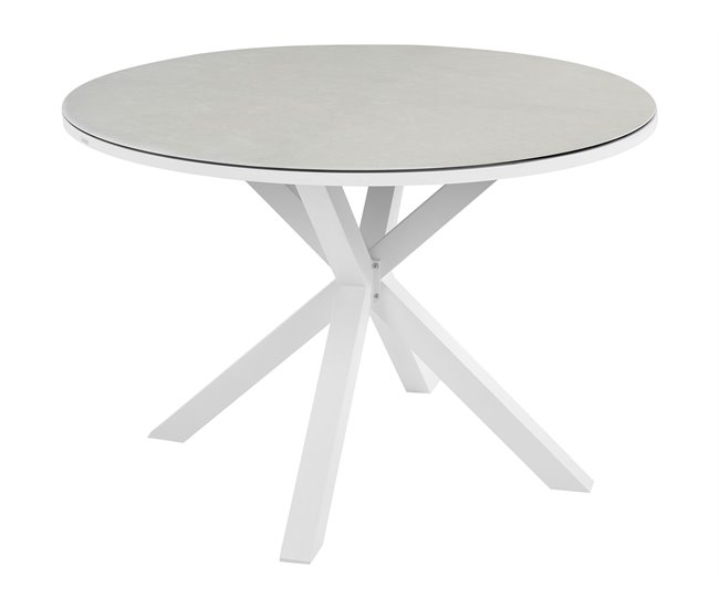 Conforama Conjunto De Comedor Blanco MALETTO / TAVIANO