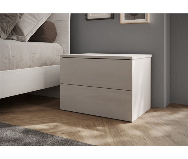 Conforama Conjunto Dormitorio Completo NAPOLI Color Blanco