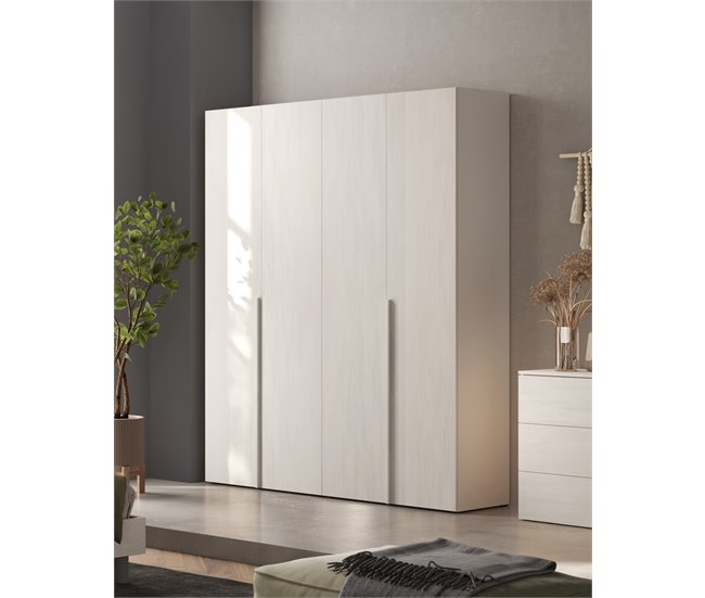 Conforama Conjunto Dormitorio Completo NAPOLI Color Blanco