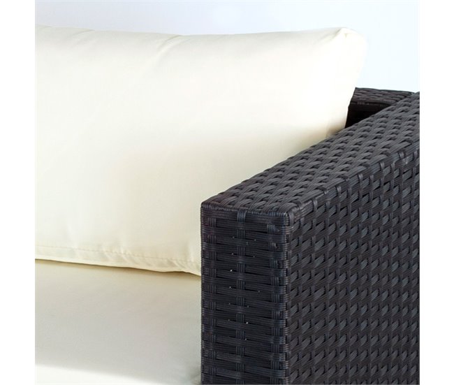 Conforama Conjunto Muebles Terraza Y Jardín Ratán C/sofá Modular Y Mesa Aktive