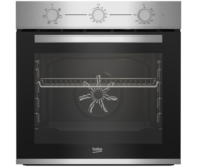 Conforama Conjunto Placa Vitrocerámica + Horno Multifución BEKO BBSE12120XD