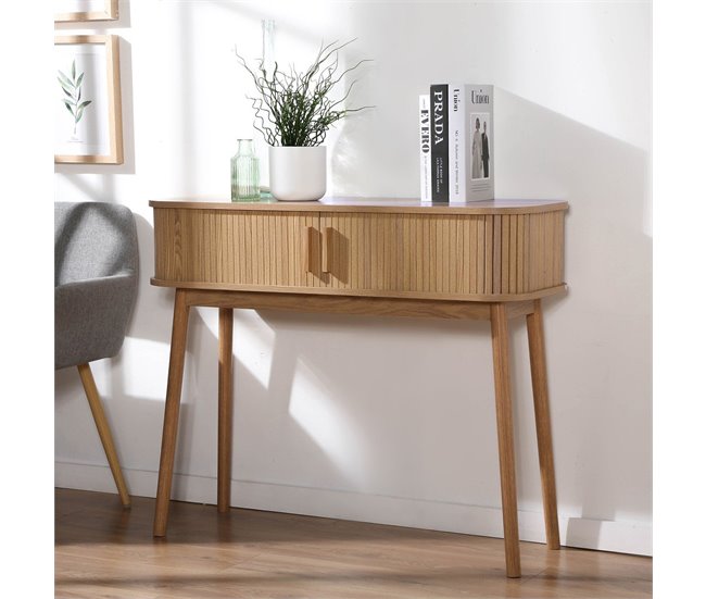 Conforama Consola 2 Puertas Correderas L100 Cm - ERNEST