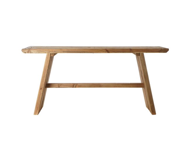 Conforama Consola DKD Home Decor Natural Madera Reciclada 160 X 45 X 76 Cm