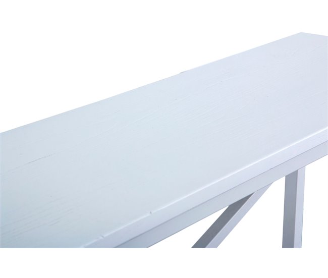 Conforama Consola Madera / Metal Oklahoma 180x45x76 Cm