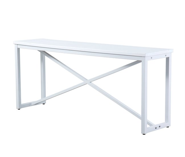 Conforama Consola madera / metal oklahoma 180x45x76 cm