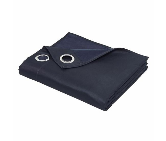Conforama Cortina TODAY Aislamiento térmico Azul marino 140 x 240 cm