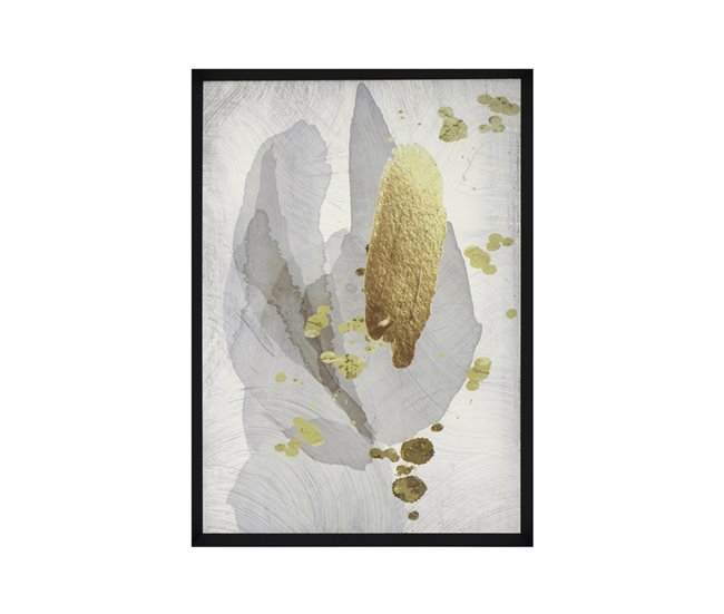 Conforama Cuadro abstracto amarillo RECUART 516 marca LART