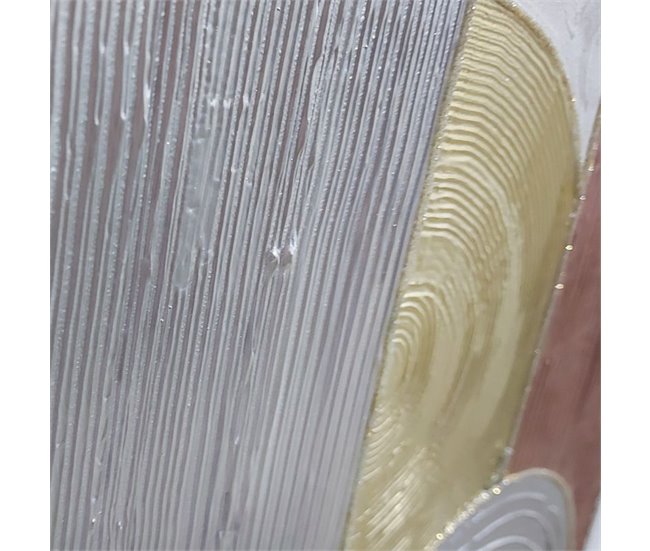 Conforama Cuadro Artesanal Dubai Oro - Plata 120 X 80 X 1 8 Cm