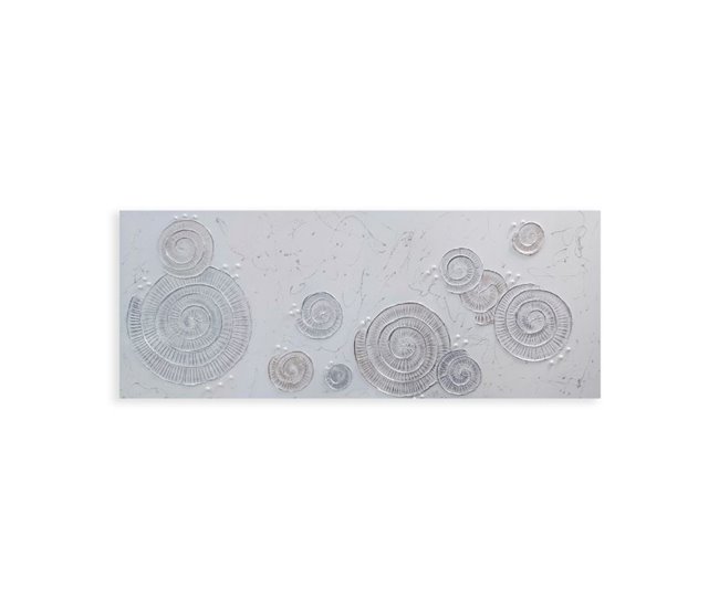 Conforama Cuadro artesanal rectangular Caracola 150x60 cm