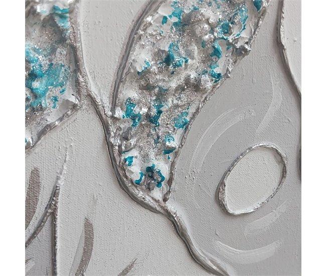 Conforama Cuadro Artesanal Vuela 35x70 Izquierda Cm