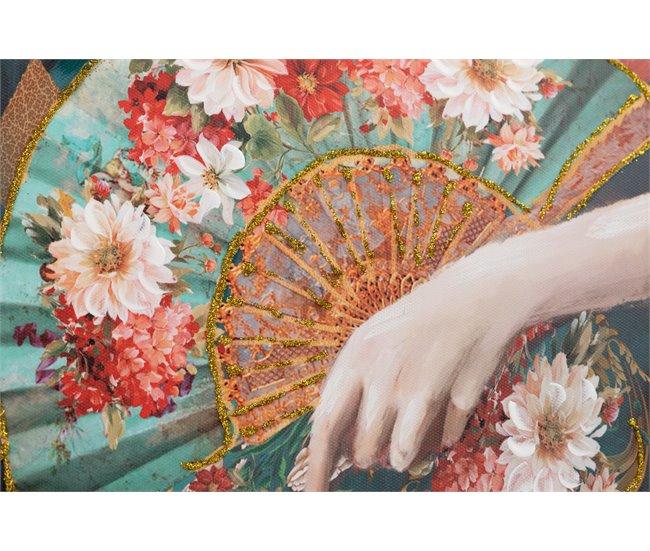 Conforama Cuadro Epoca Con Marco Dorado 120x3 5x80 Cm