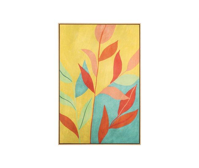 Conforama Cuadro Naturaleza Con Marco Natural 83x5x124 Cm