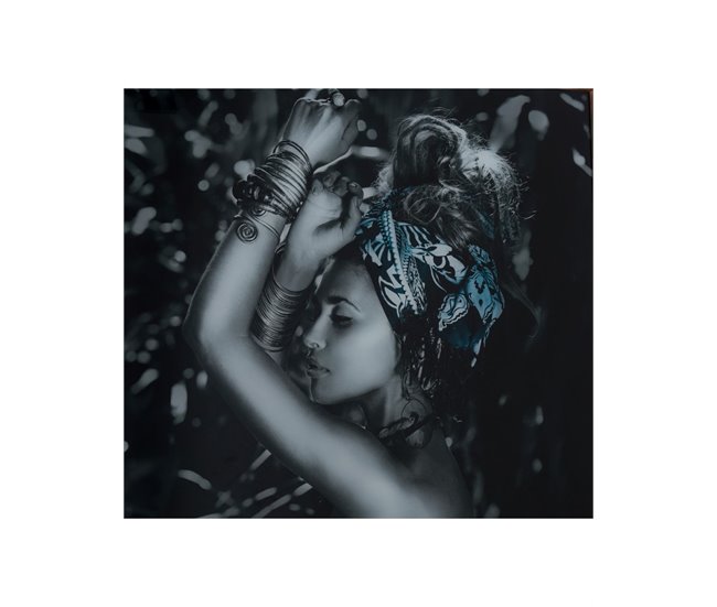 Conforama Cuadro Presume De Casa Adelyn80*120*3.5multicolor/marco Oro Rosacristal Marco Ps Lámina Impresa