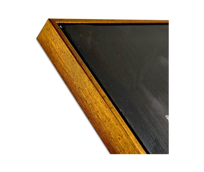 Conforama Cuadro Presume De Casa Colgantes80*120*3.5dorado/multicolorlienzo/ps