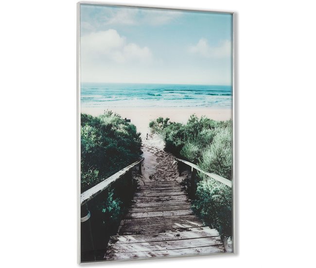 Conforama Cuadro Presume De Casa Illetas80*120*3verdecrsital/marco Ps