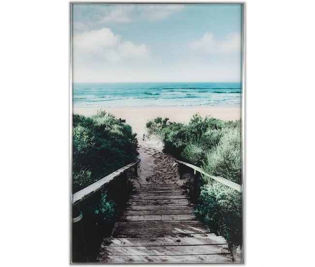 Conforama Cuadro Presume De Casa Illetas80*120*3verdecrsital/marco Ps