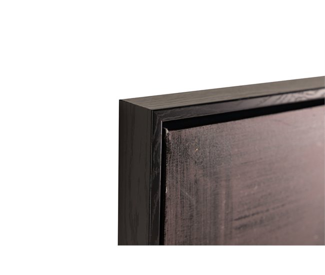 Conforama Cuadro Señora Con Foil Con Marco Negro 80x4x120 Cm