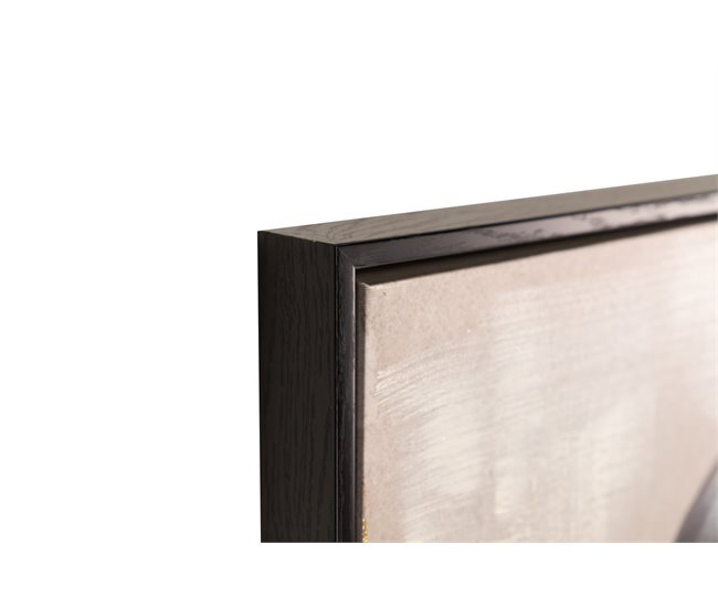 Conforama Cuadro Señora Con Marco Dorado 80x4x120 Cm