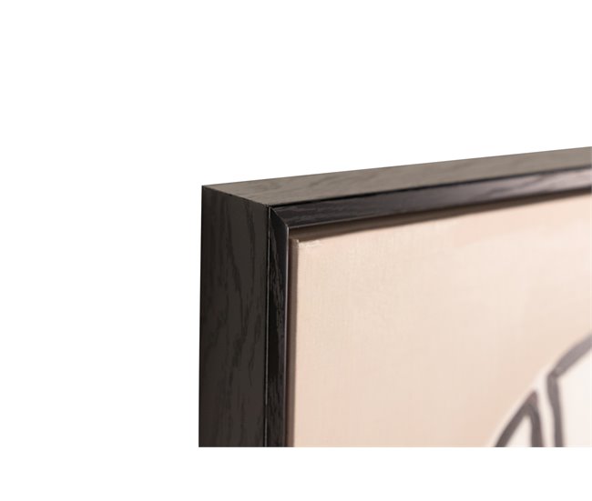 Conforama Cuadro Señoras Foil Marco Negro 80x4x120 Cm