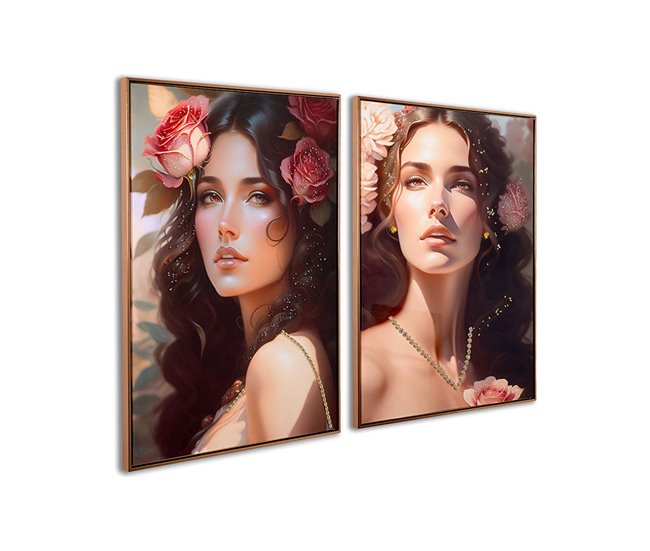 Conforama Cuadros Presume De Casa Campanilla73*103*3.5multicolorlamina Enmarcada