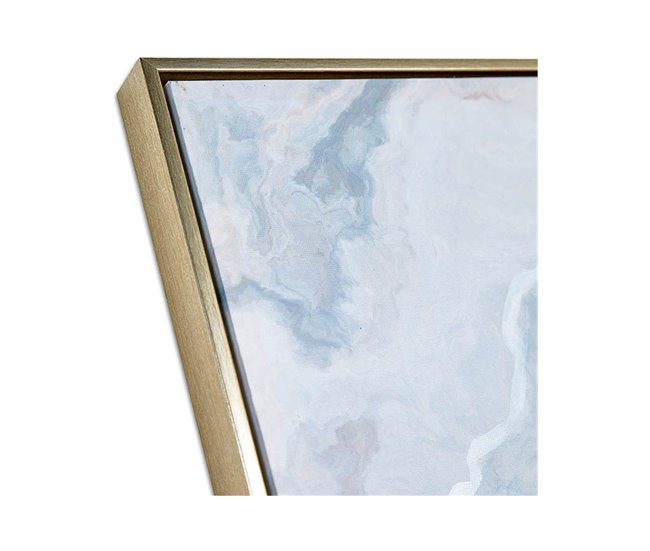 Conforama Cuadros Presume De Casa Emerald 80*80*3.5 Gris/azul Lienzo/ps