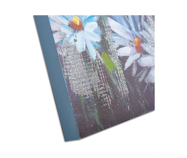 Conforama Cuadros Presume De Casa Luisa60*60*3blanco/azullienzo Oleo