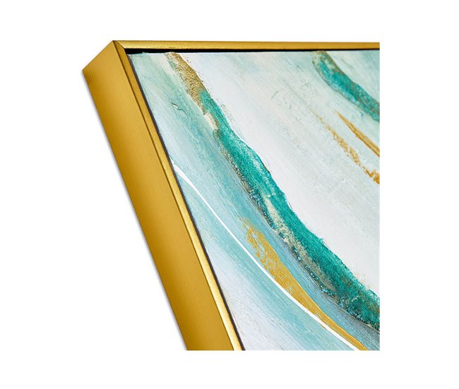 Conforama Cuadros Presume De Casa Michigan82*82*4.5salmon/verdelienzo/ps