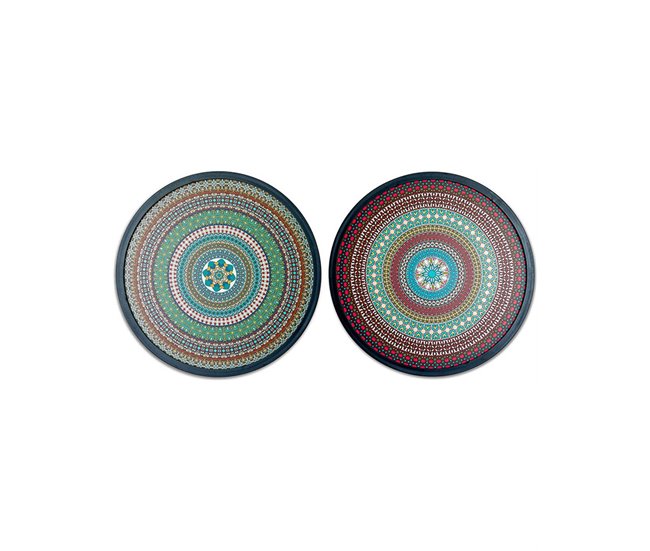 Conforama Cuadros Presume De Casa Rosa40*40*3negro/azul/rosatabla Pintad