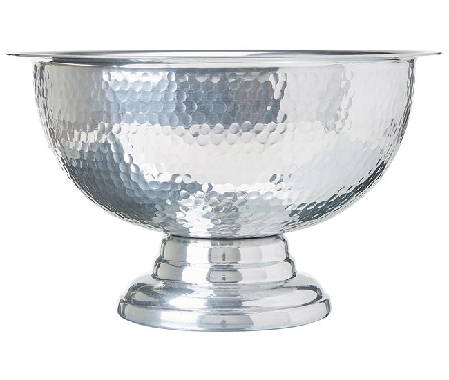 Conforama Cubitera De Metal Plateado ⌀ 36 Cm TIWANAKU