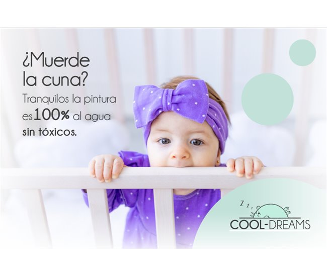 Conforama Cuna Bebé Sakura Convertible En Cama (kit Barandilla Incluido)