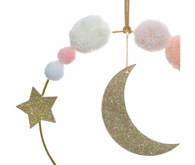 Conforama Decoración De Pared Atmosphera Infantil Luna Ø 21 5 X 3 Cm