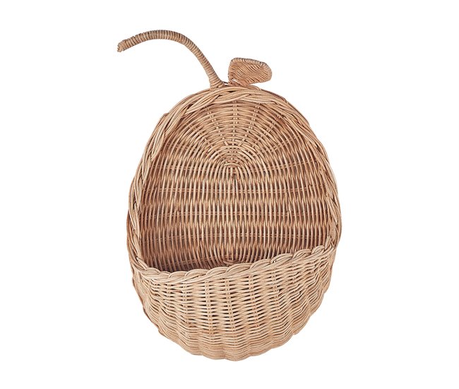 Conforama Decoración de pared de ratán natural/beige 40 cm MAKONDE