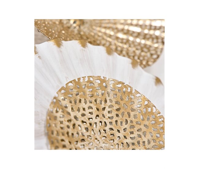 Conforama Decoracion Presume De Casa Esferas40*61*5blanco/doradometal Espejo