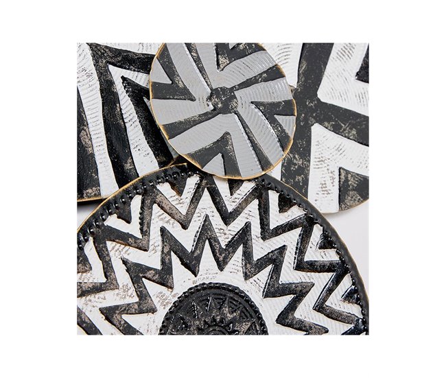 Conforama Decoracion Presume De Casa Metal 132*61*7.6 Blanco/negro Metal