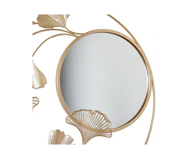Conforama Decoracion Presume De Casa Rex 71*71*5 Dorado Metal/espejo