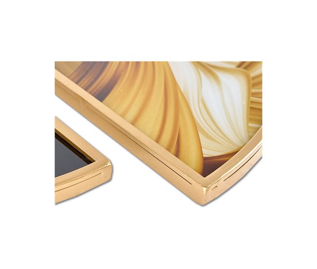 Conforama Decoracion Presume De Casa Sid 26*52*2 Blanco/negro/dorado Metal/lamina