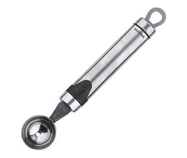 Conforama Descorazonador Bergner Melón Acero Inoxidable Plateado (17 3 Cm)