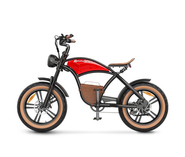 Conforama Descubre La Hidoes HD-B10: E-bike 1000W Batería 48V13AH Roja Vintage