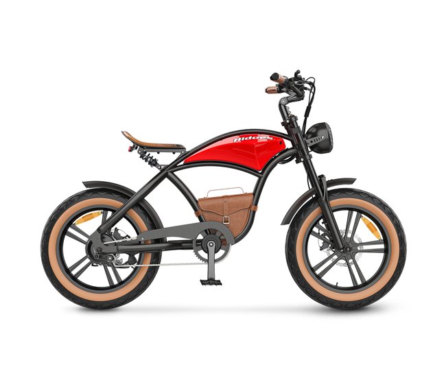 Conforama Descubre La Hidoes HD-B10: E-bike 1000W Batería 48V13AH Roja Vintage