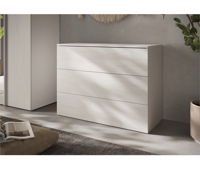 Conforama Dormitorio Completo NAPOLI Espejo Color Blanco