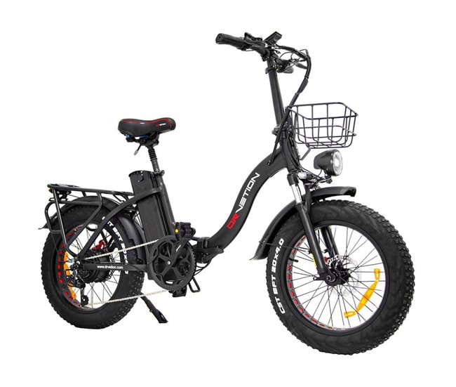 Conforama DrveTion CT20 E-Bike - Motor 750W Batería 48V 20AH Ruedas 20" Negro