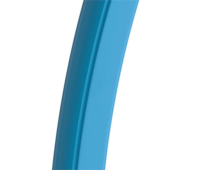 Conforama Ducha Azul Con Calefacción Solar Modelo Rio. Estructura Curva De Polietileno HD Ideal Para Jardín Piscina Y Actividades Al Aire Libre. Altura 226 Cm Ducha Redonda Diámetro 15 Cm Depósito 22 Litros Con Lavapiés Acc