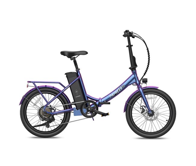 Conforama E-bike FAFREES F20 Lasting | Potencia 250W | Autonomía 120KM | Azul Púrpura