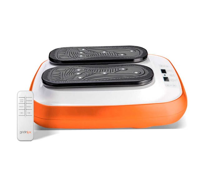 Conforama Ejercitador de Piernas Eléctrico Trainer Legs Smart Gimnasia Pasiva Control Remoto 30 Velocidades Gridinlux