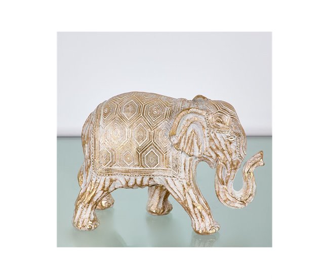 Conforama Elefante Presume De Casa Sabanah20*15*9doradoresina
